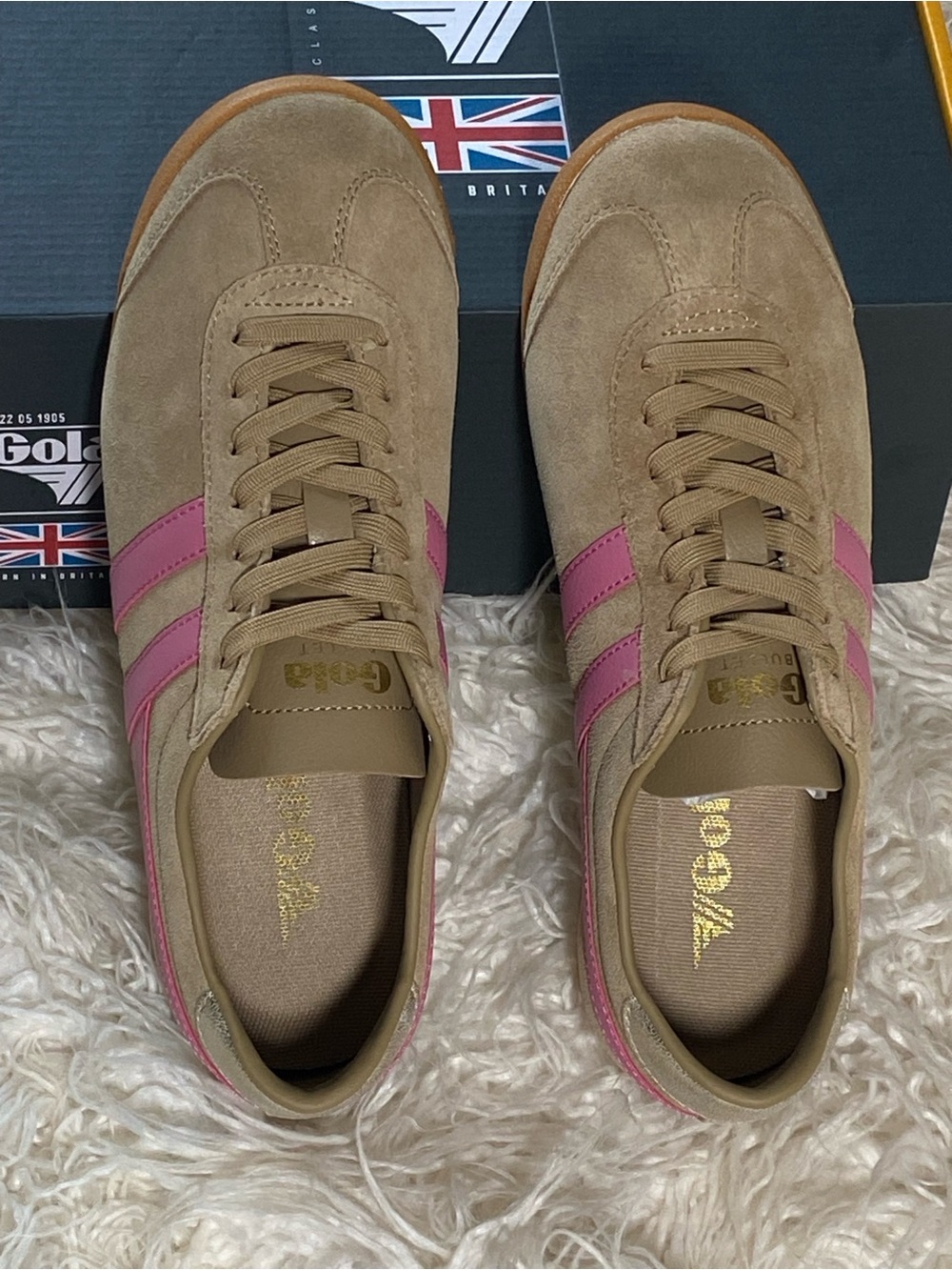 *PRICE FIRM* 💫 NWT 💫 Gola Women’s Bullet Suede Trainers, Size 9 - Picture 4 of 10